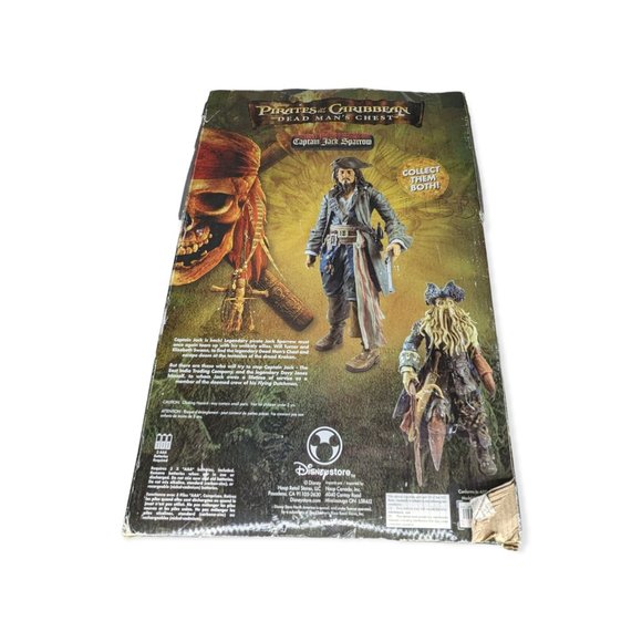 Disney Talking Jack Sparrow Pirates of the Caribbean Dead Man's Chest 15" - Picture 6 of 13